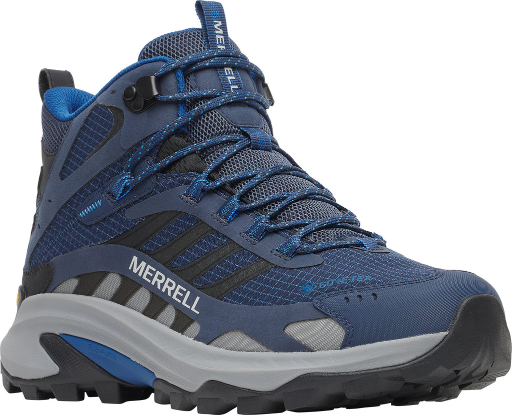 Merrell Moab Speed 2 Mid GORE - TEX Men's Walking Boots - Blue
