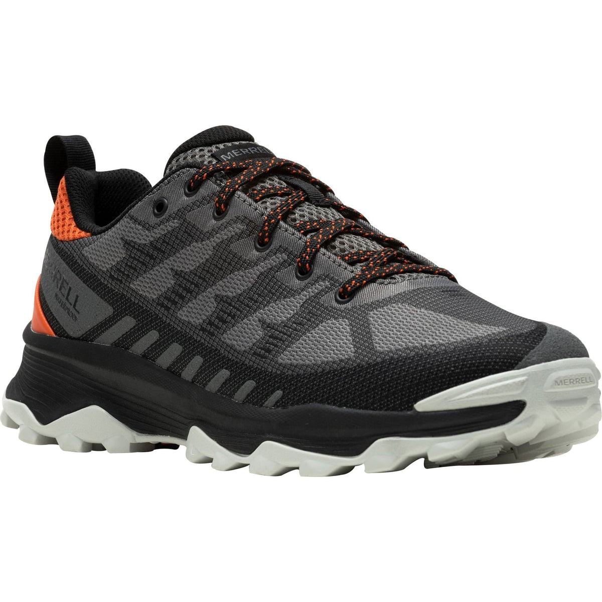Merrell Speed Eco Waterproof Men's Walking Shoes - Grey