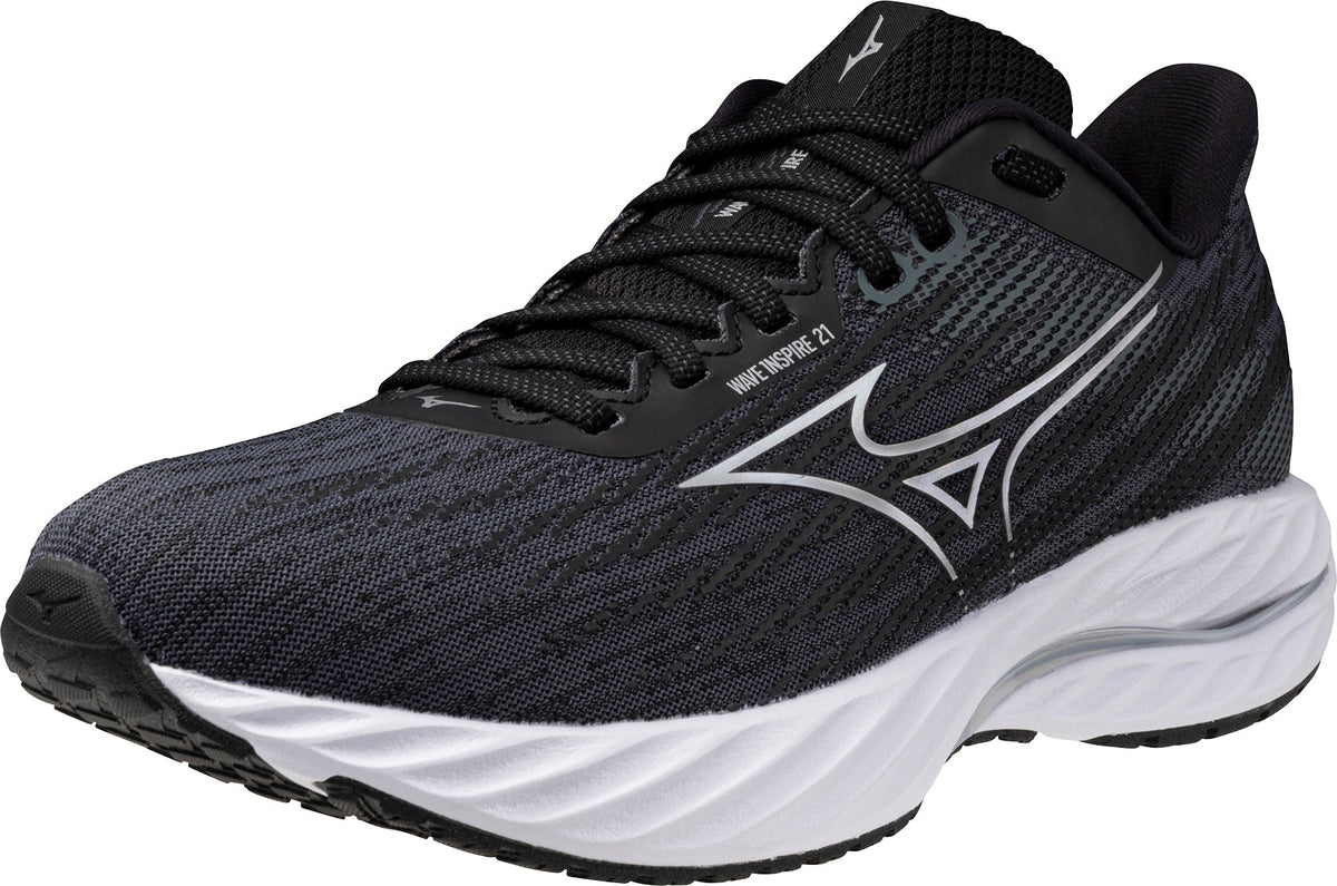 Mizuno Wave Inspire 21 WIDE FIT (D) Women's Running Shoes - Black