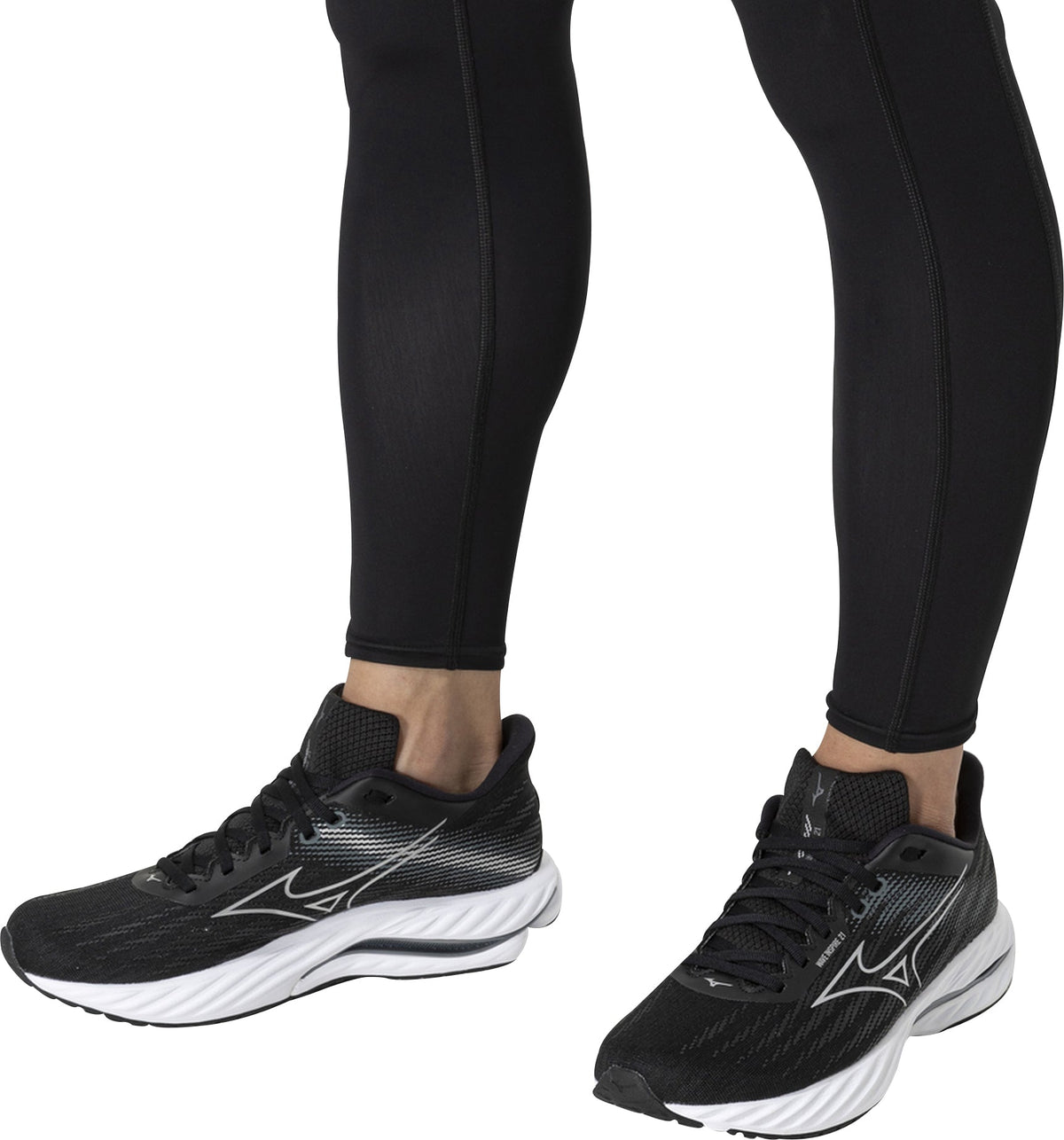 Mizuno Wave Inpsire 21 Men's Running Shoes - Black