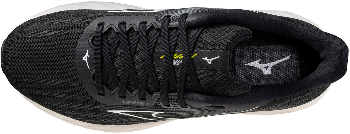 Mizuno Wave Inspire 21 WIDE FIT (2E) Men's Running Shoes - Black