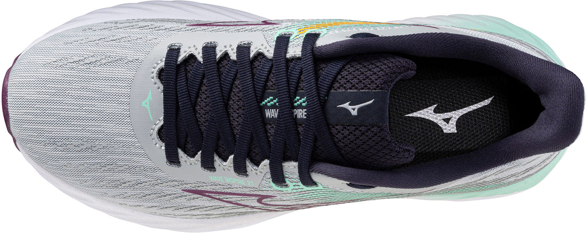 Mizuno Wave Inspire 21 Women's Running Shoes - Grey