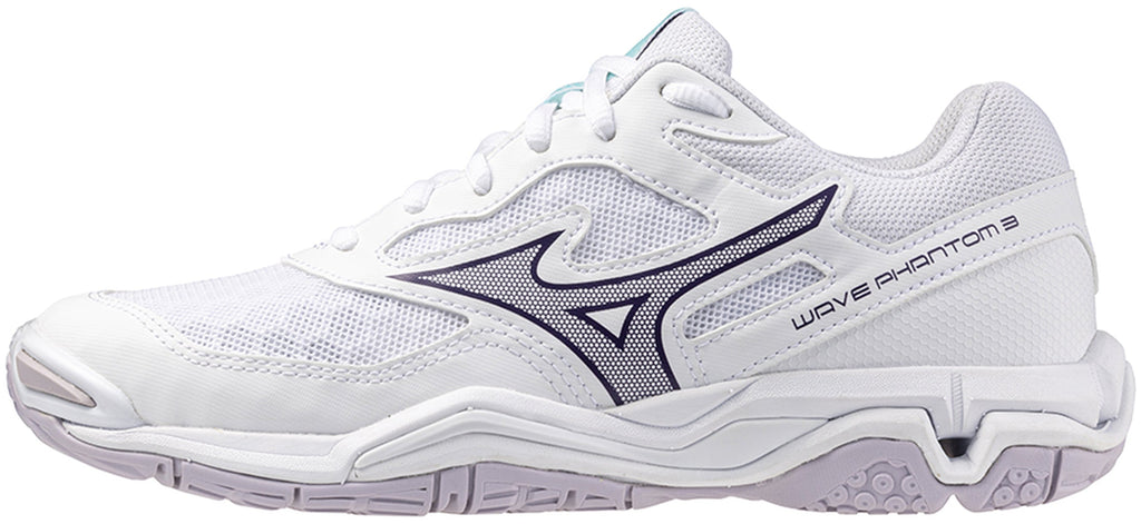Mizuno Wave Phantom 3 Women's Court Shoes - White