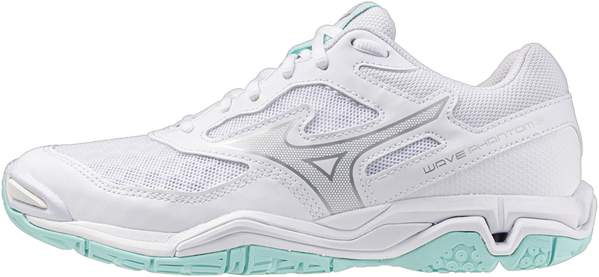 Mizuno Wave Phantom 3 Women's Court Shoes - White