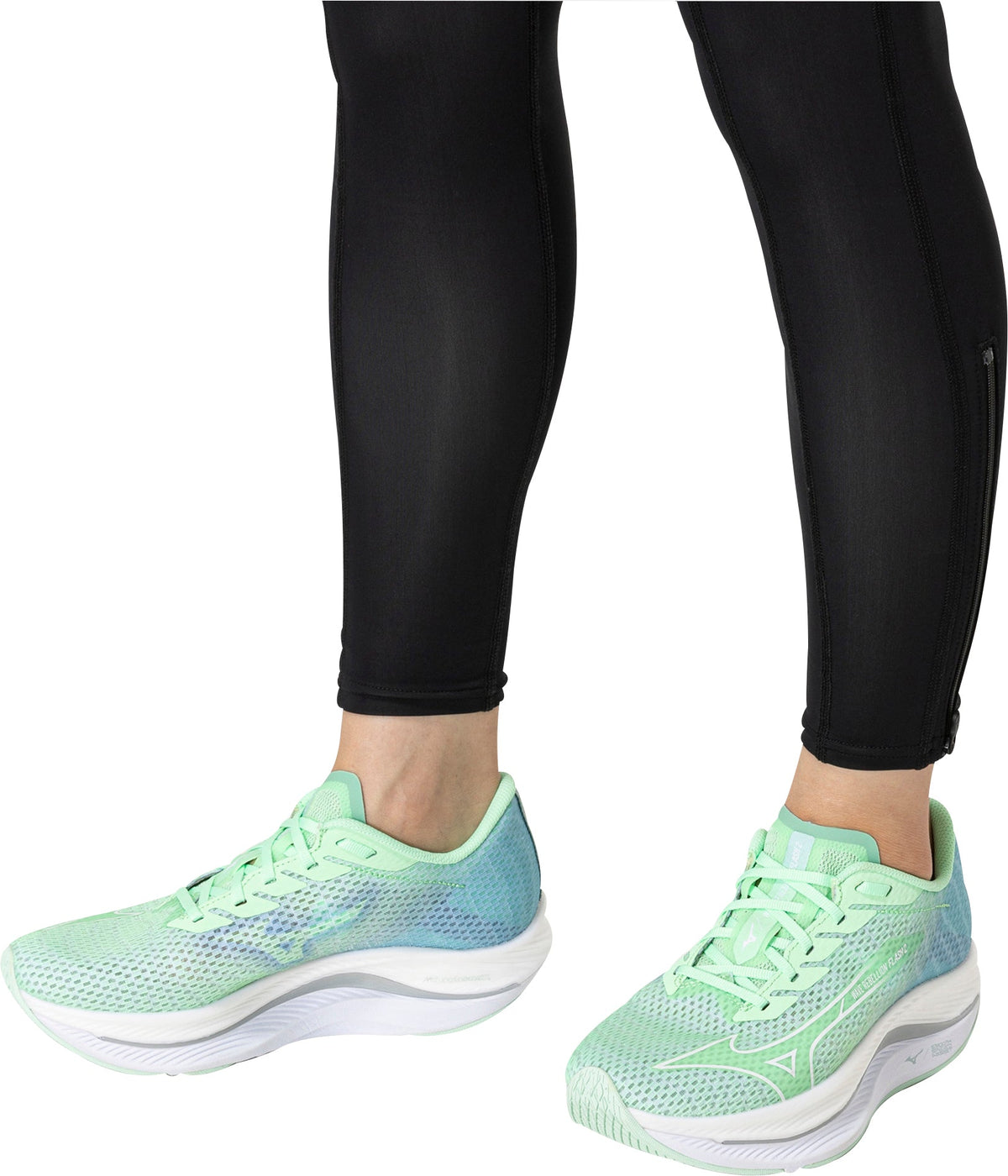 Mizuno Wave Rebellion Flash 2 Women's Running Shoes - Green