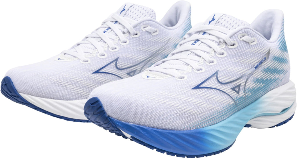 Mizuno Wave Rider 28 Women's Running Shoes - White