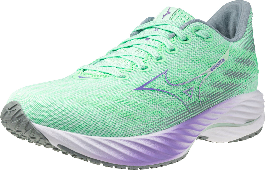 Mizuno Wave Rider 28 Women's Running Shoes - Green