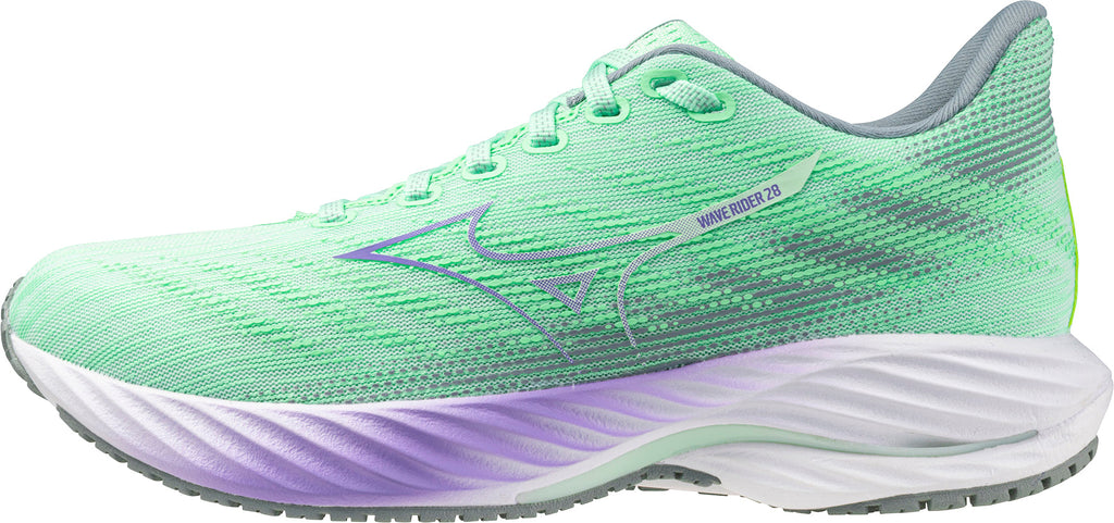 Mizuno Wave Rider 28 Women's Running Shoes - Green