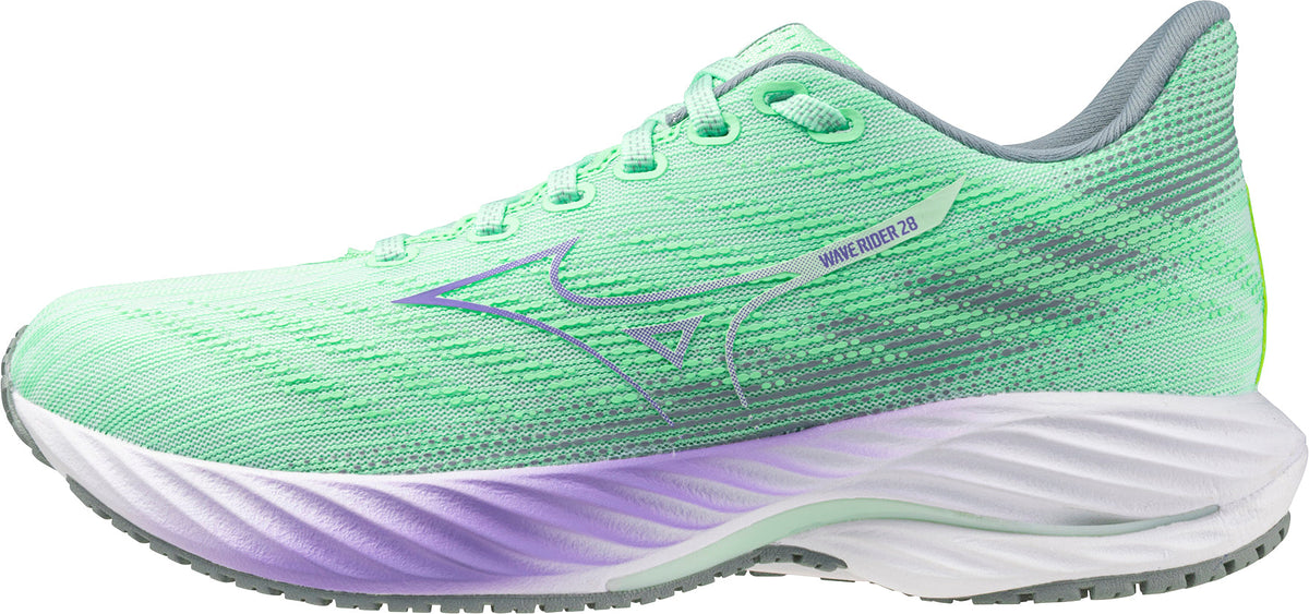Mizuno Wave Rider 28 Women's Running Shoes - Green