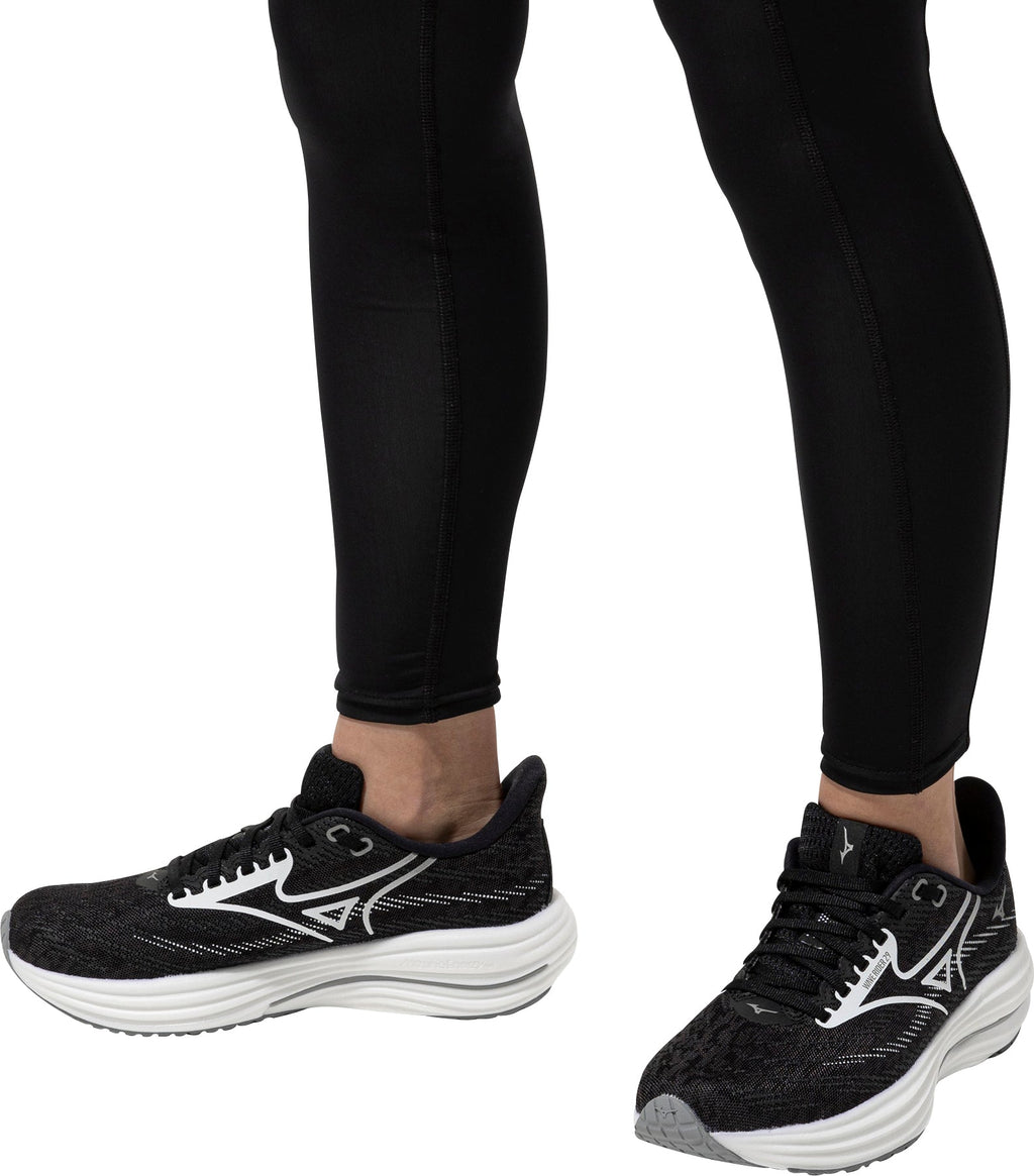 Mizuno Wave Rider 29 WIDE FIT (D) Women's Running Shoes - Black