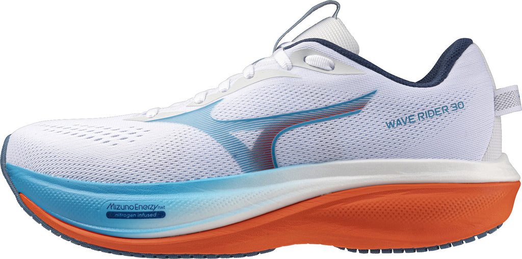 Mizuno Wave Rider 30 Men's Running Shoes - White