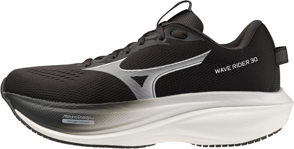 Mizuno Wave Rider 30 WIDE FIT Women's Running Shoes - Black