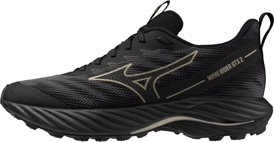 Mizuno Wave Rider GORE - TEX 2 Women's Trail Running Shoes - Black