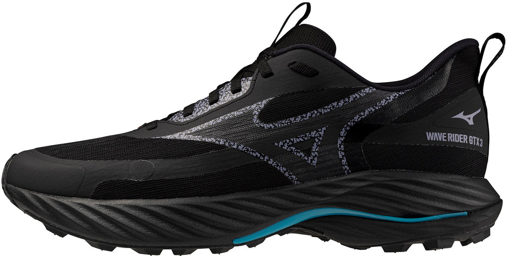 Mizuno Wave Rider GORE - TEX 3 Men's Trail Running Shoes - Black