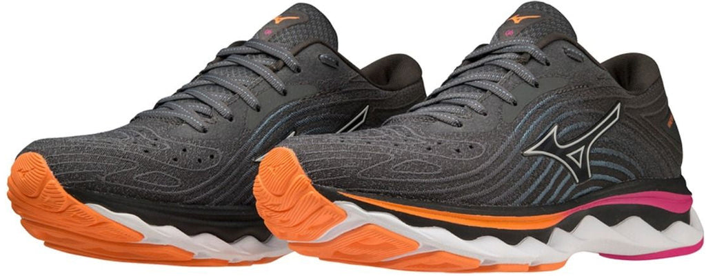 Mizuno Wave Sky 6 Women's Running Shoes - Grey