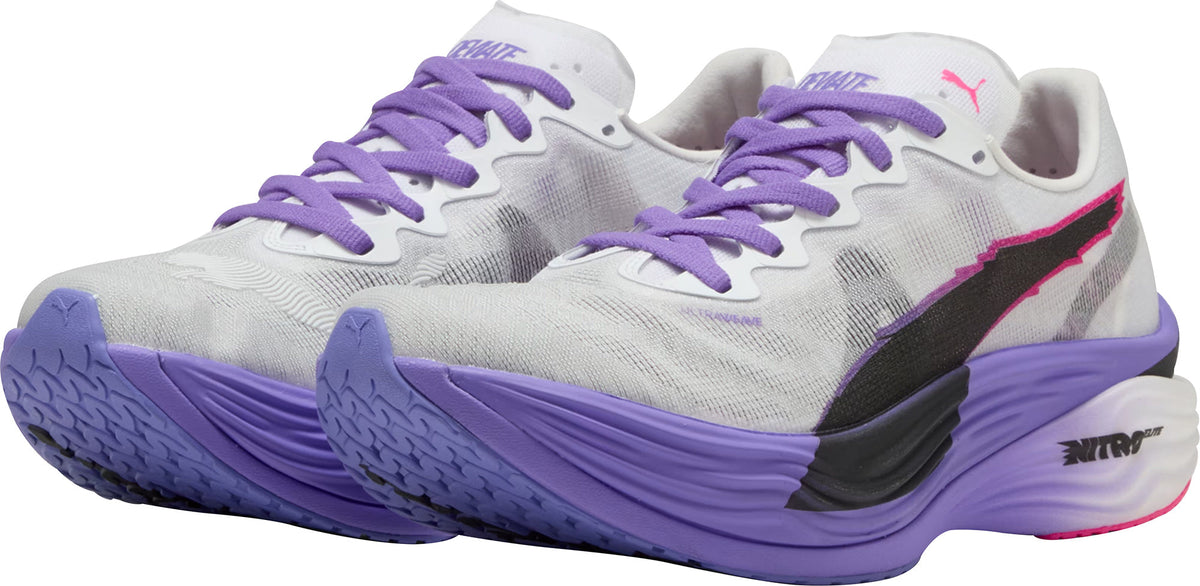 Puma Deviate Nitro Elite 3 Women's Running Shoes - White