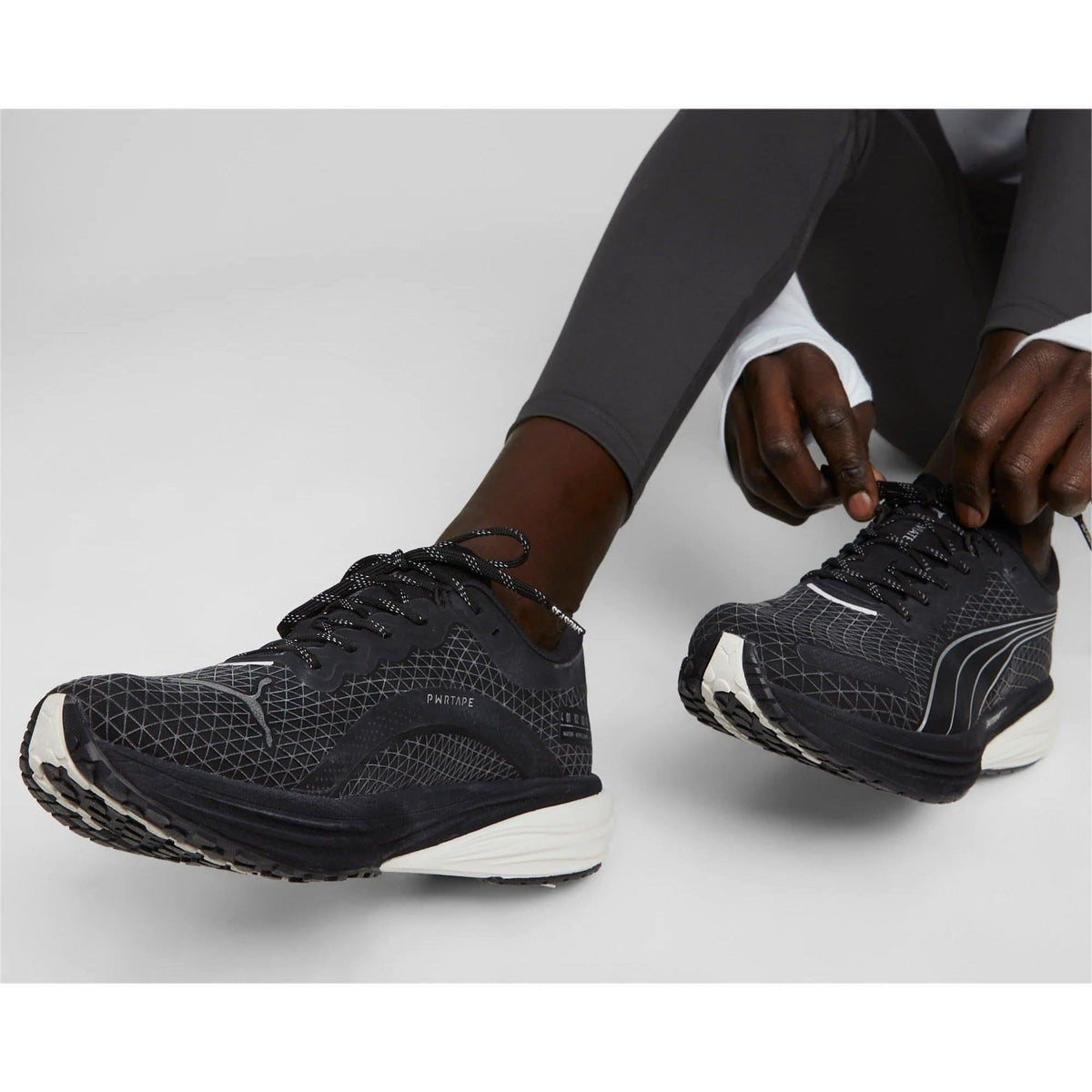 Puma Deviate Nitro 2 WTR Men's Running Shoes - Black