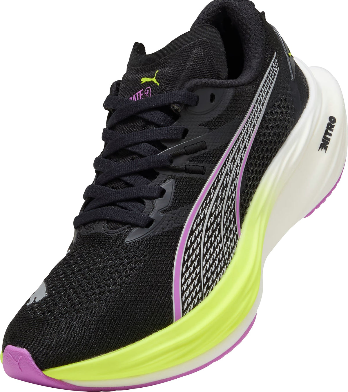 Puma Deviate Nitro 3 Women's Running Shoes - Black