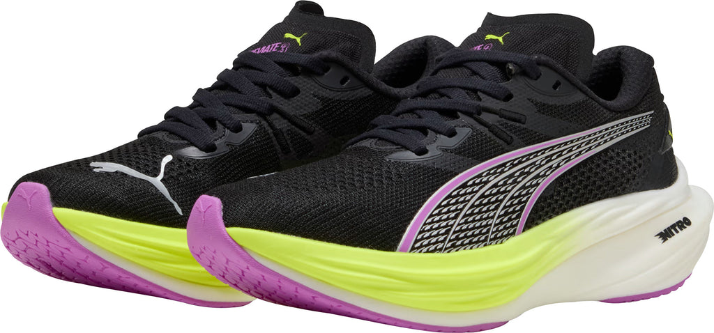 Puma Deviate Nitro 3 Women's Running Shoes - Black
