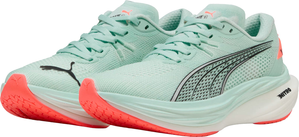 Puma Deviate Nitro 3 Women's Running Shoes - Green