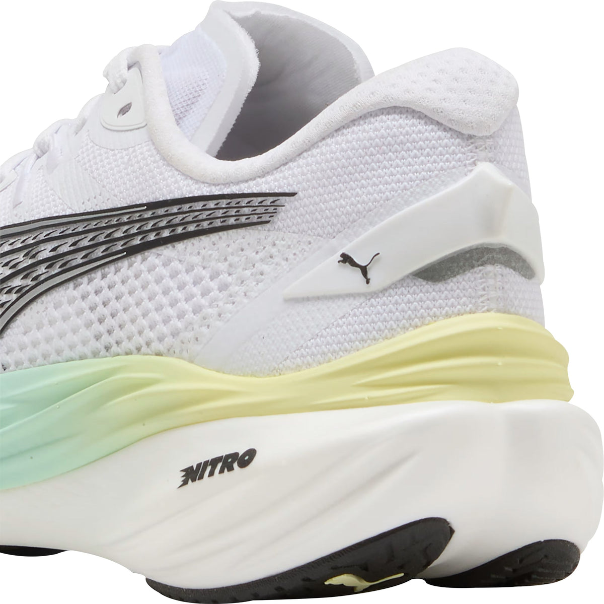 Puma Deviate Nitro 3 Women's Running Shoes - White