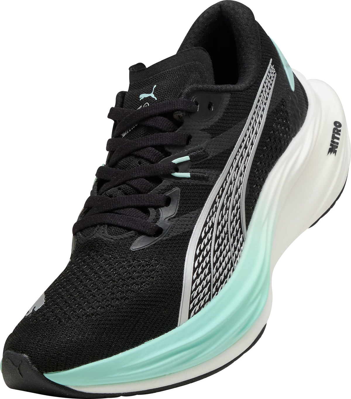 Puma Deviate Nitro 3 Women's Running Shoes - Black