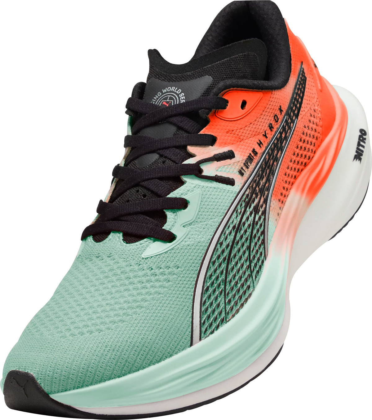 Puma Deviate Nitro 3 HYROX Women's Running Shoes - Green