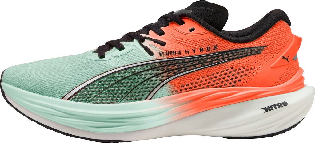 Puma Deviate Nitro 3 HYROX Women's Running Shoes - Green
