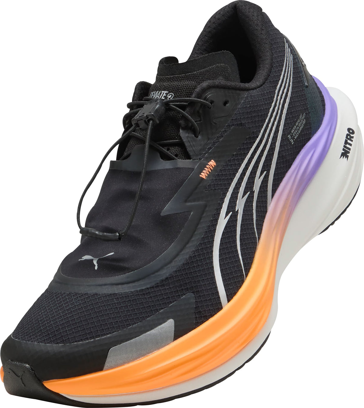Puma Deviate Nitro 3 WTR+ Men's Running Shoes - Black