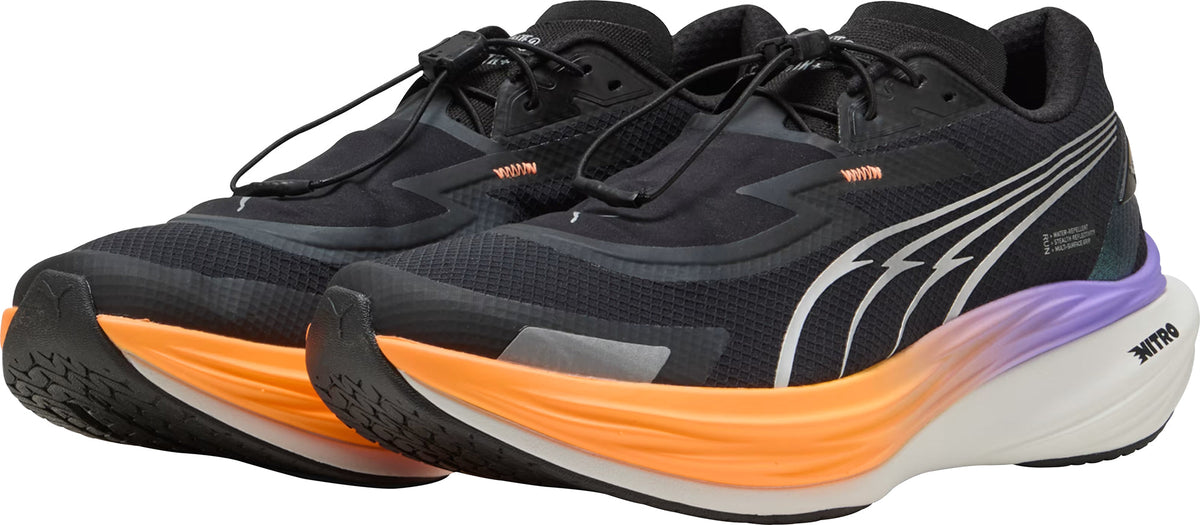 Puma Deviate Nitro 3 WTR+ Men's Running Shoes - Black
