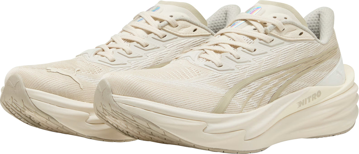 Puma Deviate Nitro 4 Men's Running Shoes - Cream