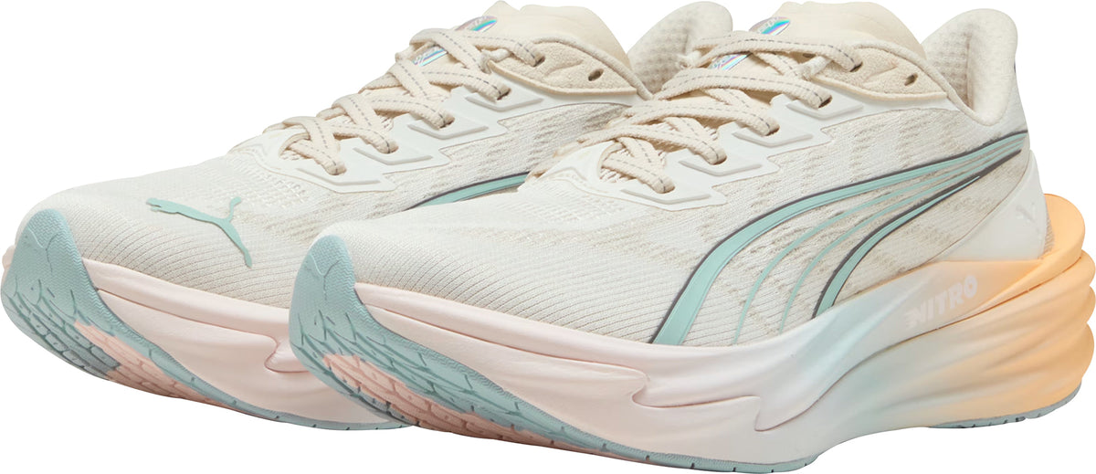Puma Deviate Nitro 4 Women's Running Shoes - White
