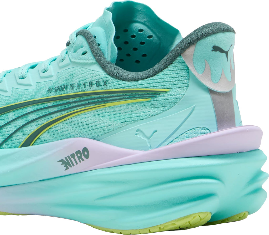 Puma Deviate Nitro 4 HYROX Women's Running Shoes - Green