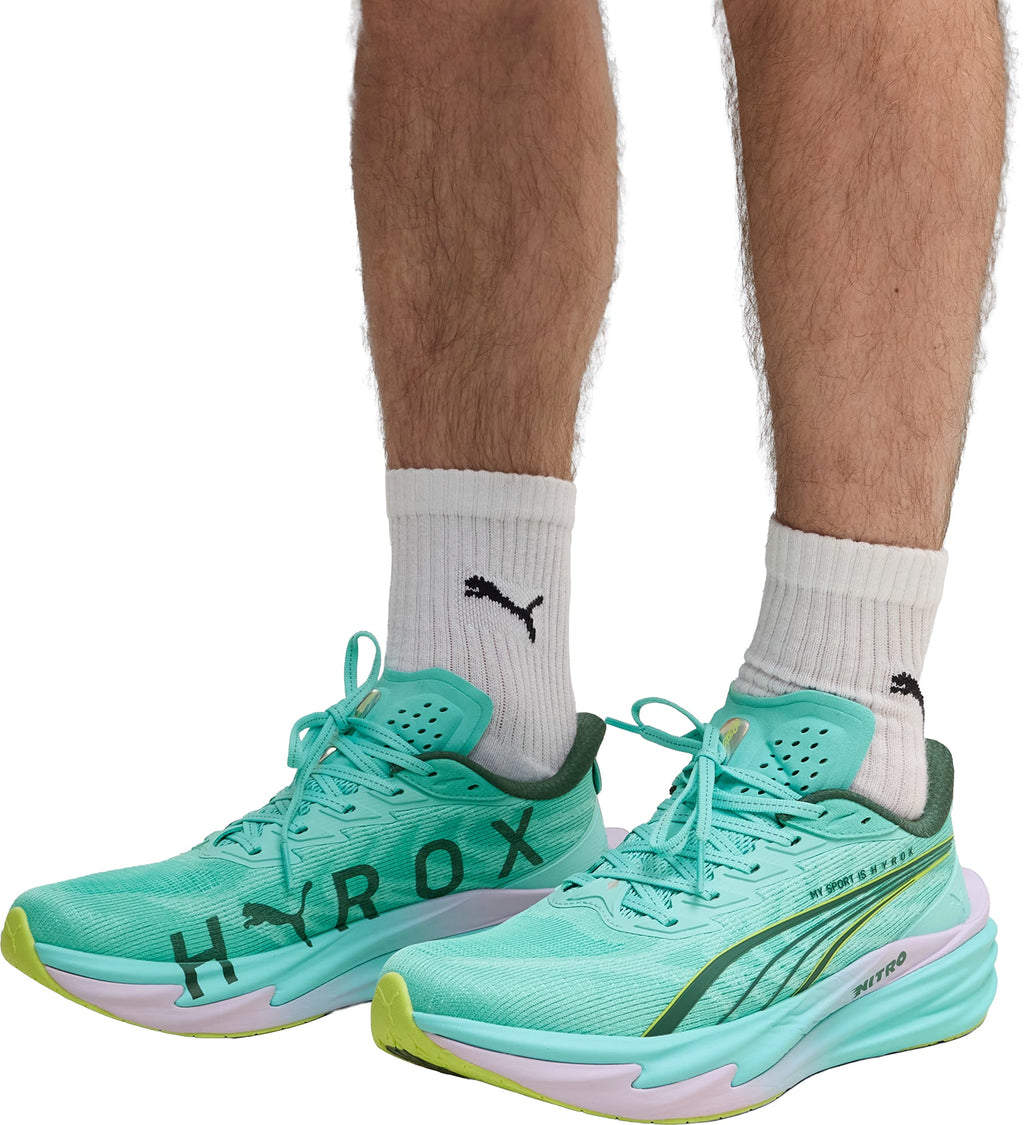 Puma Deviate Nitro 4 HYROX Men's Running Shoes - Green