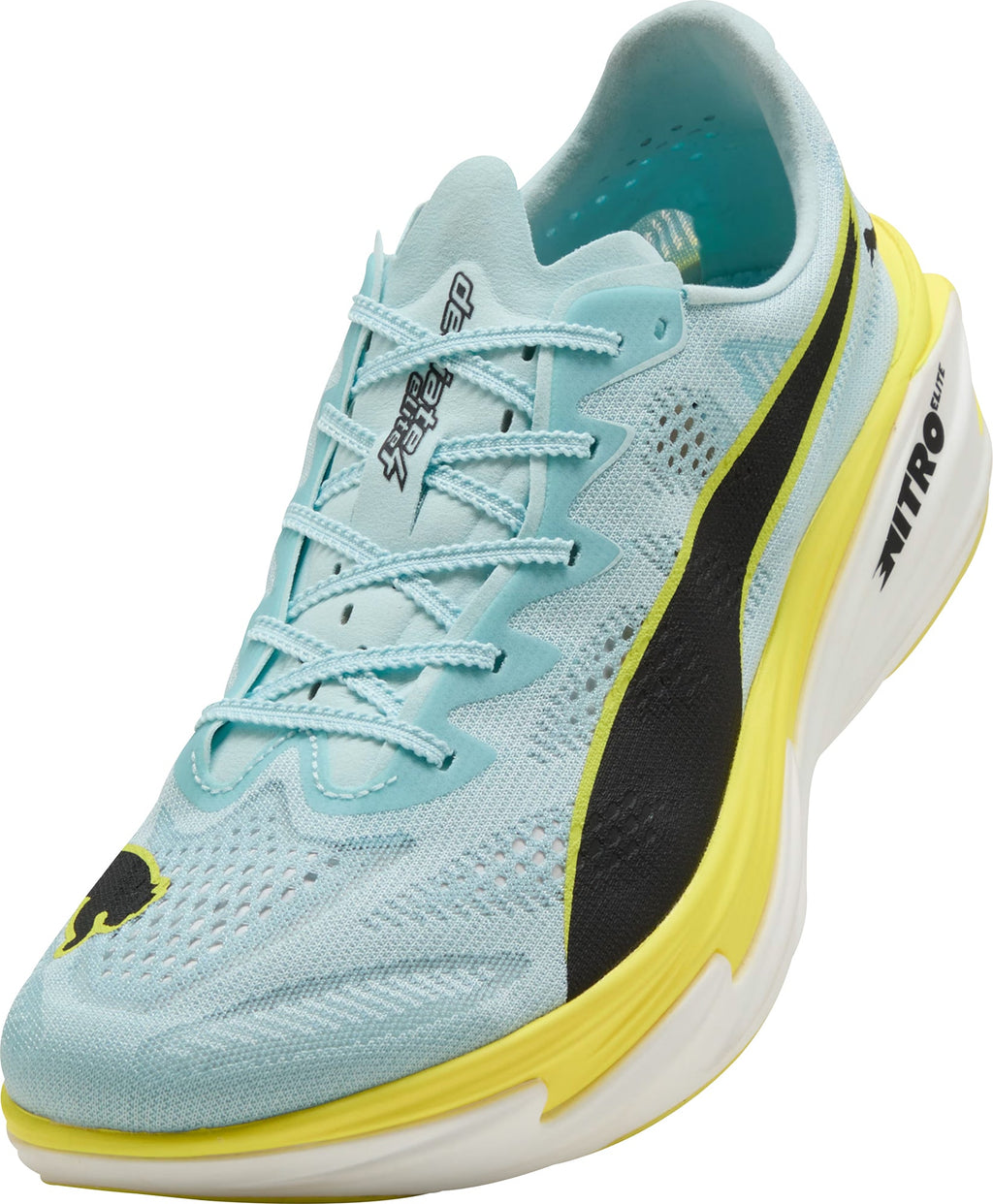 Puma Deviate Nitro Elite 4 Men's Running Shoes - Green