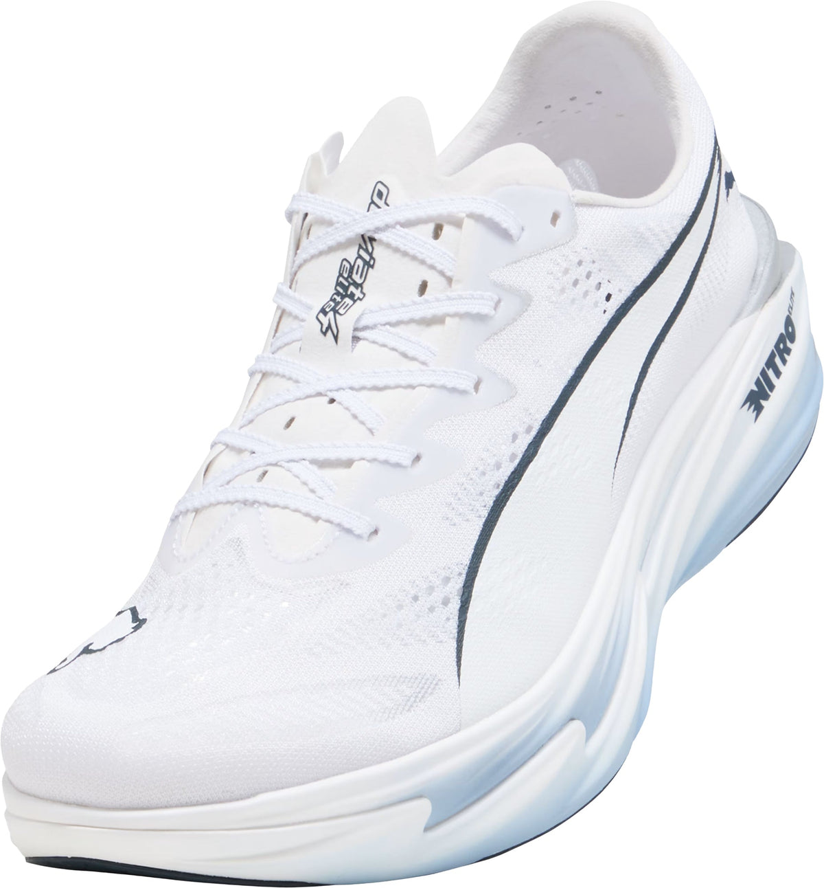 Puma Deviate Nitro Elite 4 Men's Running Shoes - White