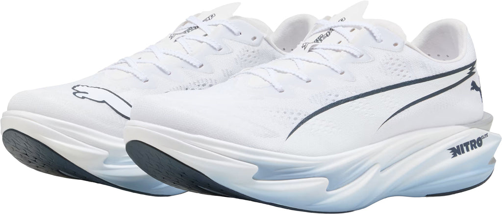 Puma Deviate Nitro Elite 4 Men's Running Shoes - White
