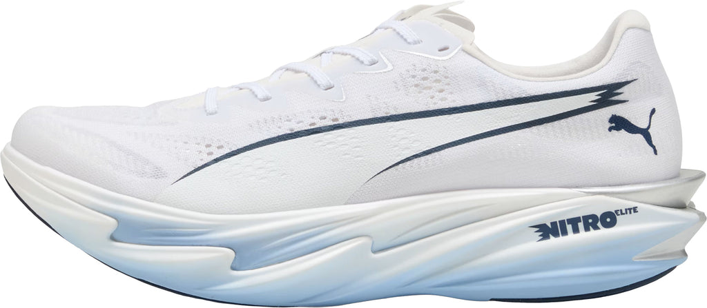 Puma Deviate Nitro Elite 4 Men's Running Shoes - White