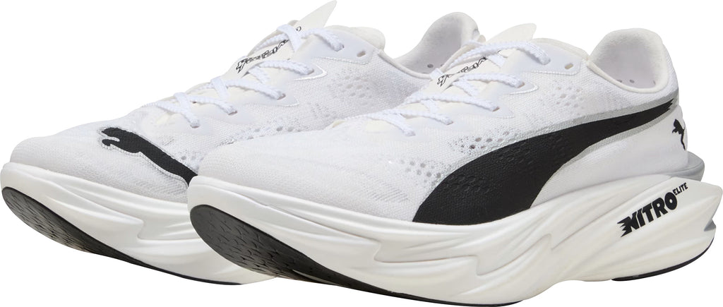 Puma Deviate Nitro Elite 4 Women's Running Shoes - White