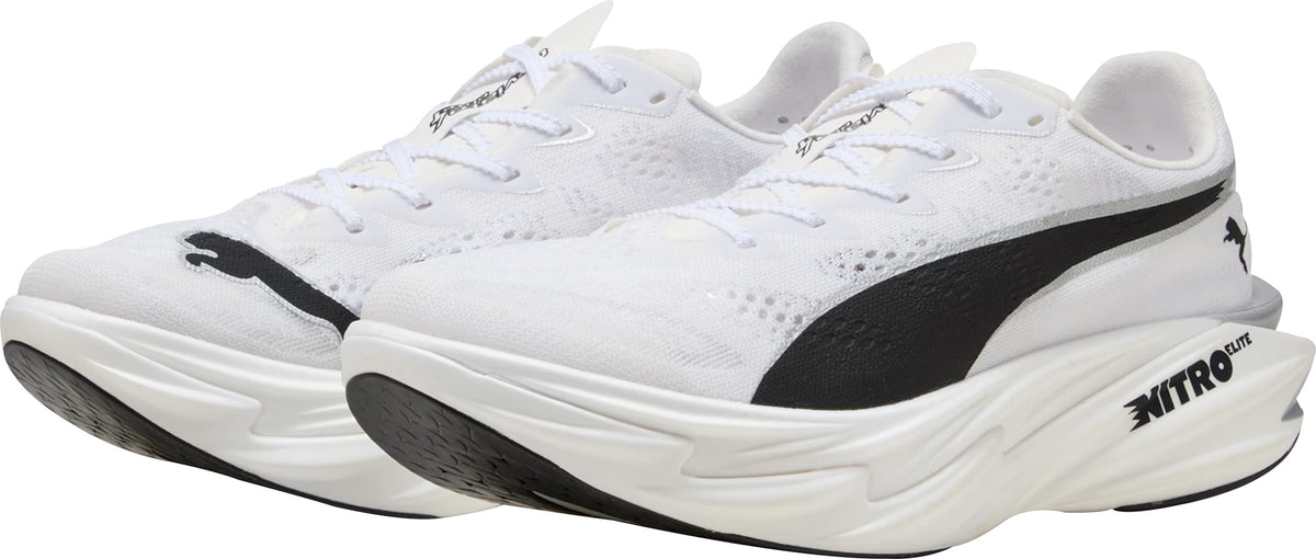 Puma Deviate Nitro Elite 4 Women's Running Shoes - White