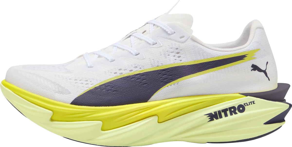 Puma Deviate Nitro Elite 4 Women's Running Shoes - White