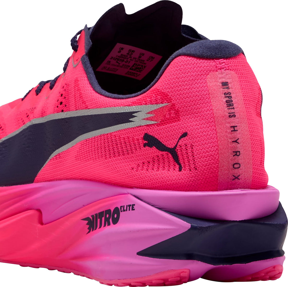 Puma Deviate HYROX Elite Men's Running Shoes - Pink