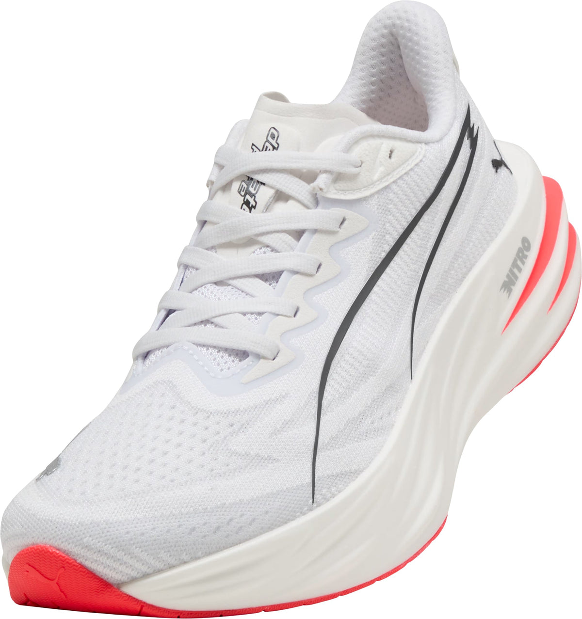 Puma Deviate Pure Nitro Women's Running Shoes - White