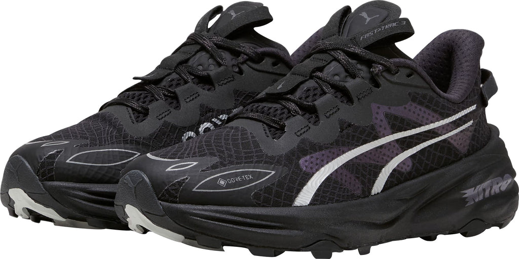 Puma Fast - Trac Nitro 3 GORE - TEX Women's Trail Running Shoes - Black