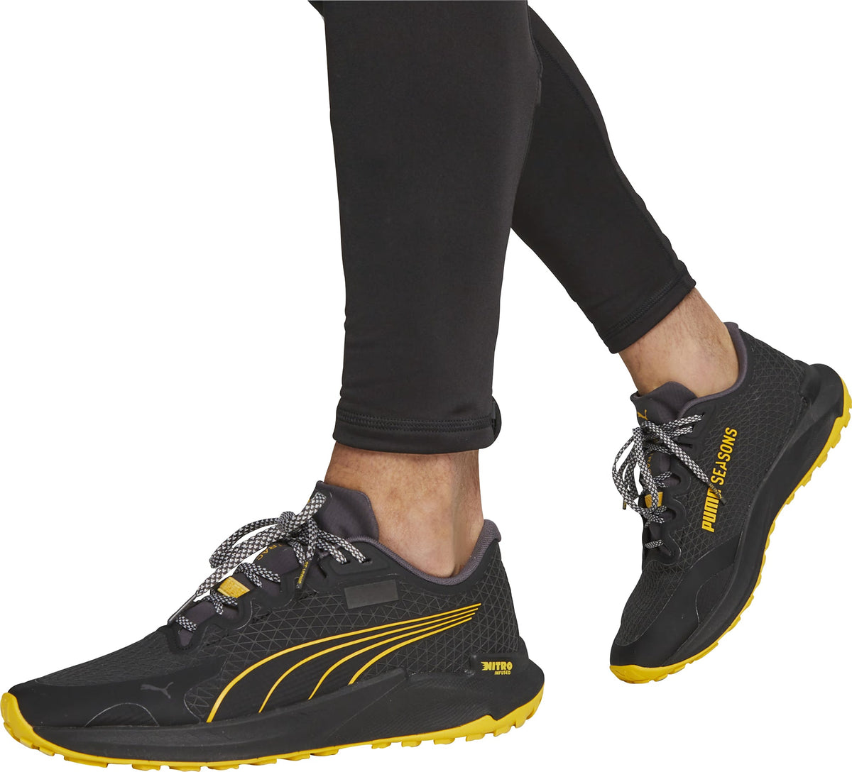 Puma Fast - Trac Nitro GORE - TEX Men's Trail Running Shoes - Black