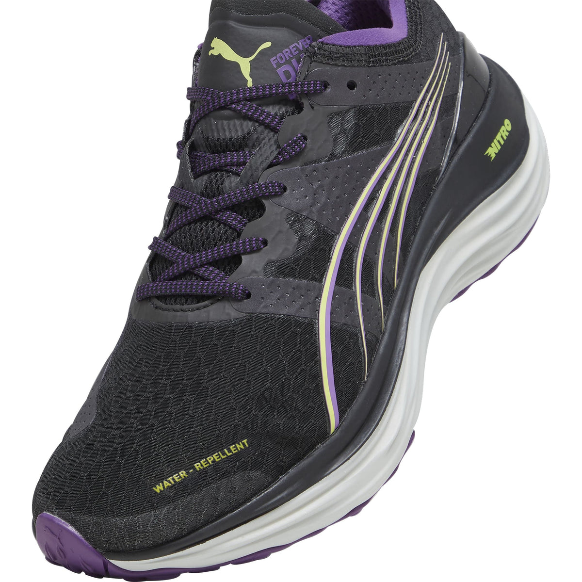 Puma ForeverRun Nitro WTR Women's Running Shoes - Black