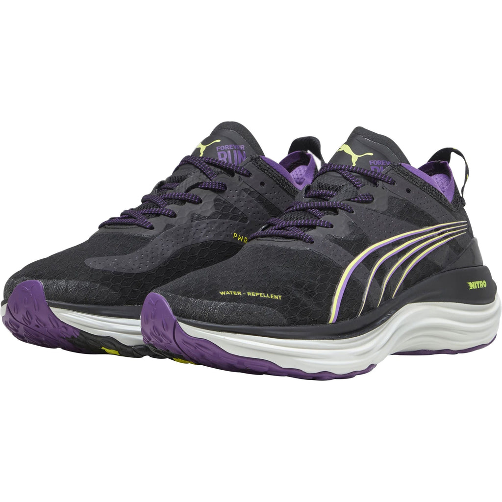Puma ForeverRun Nitro WTR Women's Running Shoes - Black