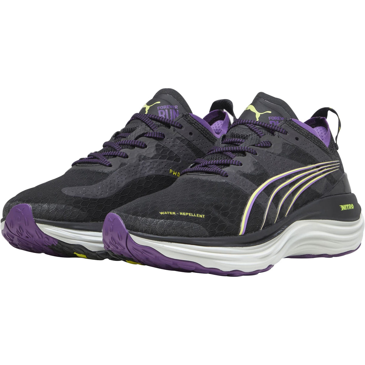 Puma ForeverRun Nitro WTR Women's Running Shoes - Black