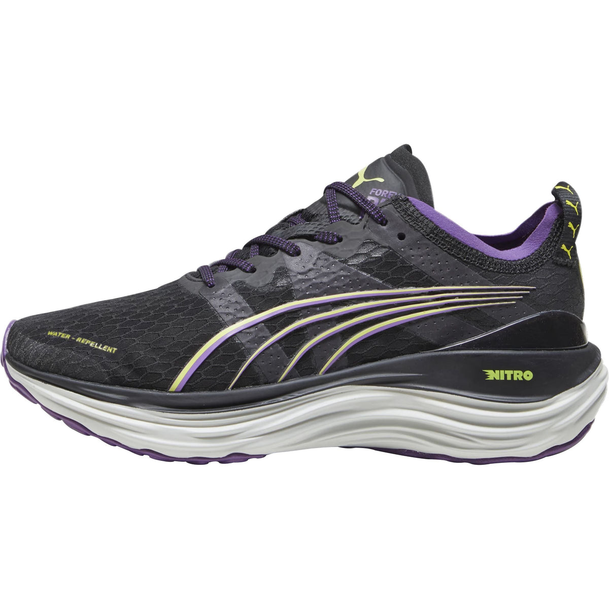 Puma ForeverRun Nitro WTR Women's Running Shoes - Black