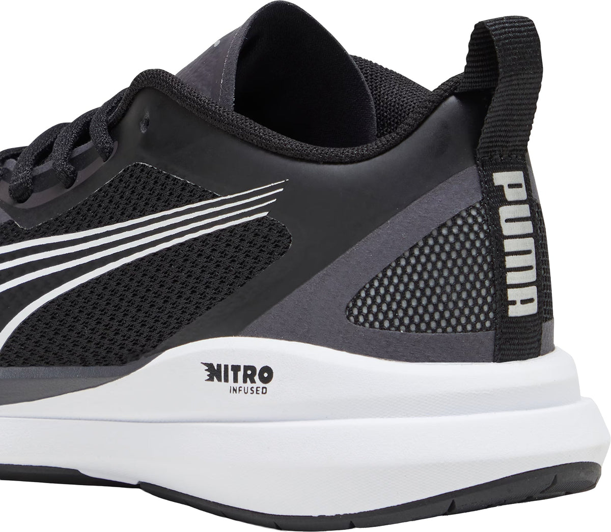 Puma Kruz Nitro Junior Running Shoes - Black